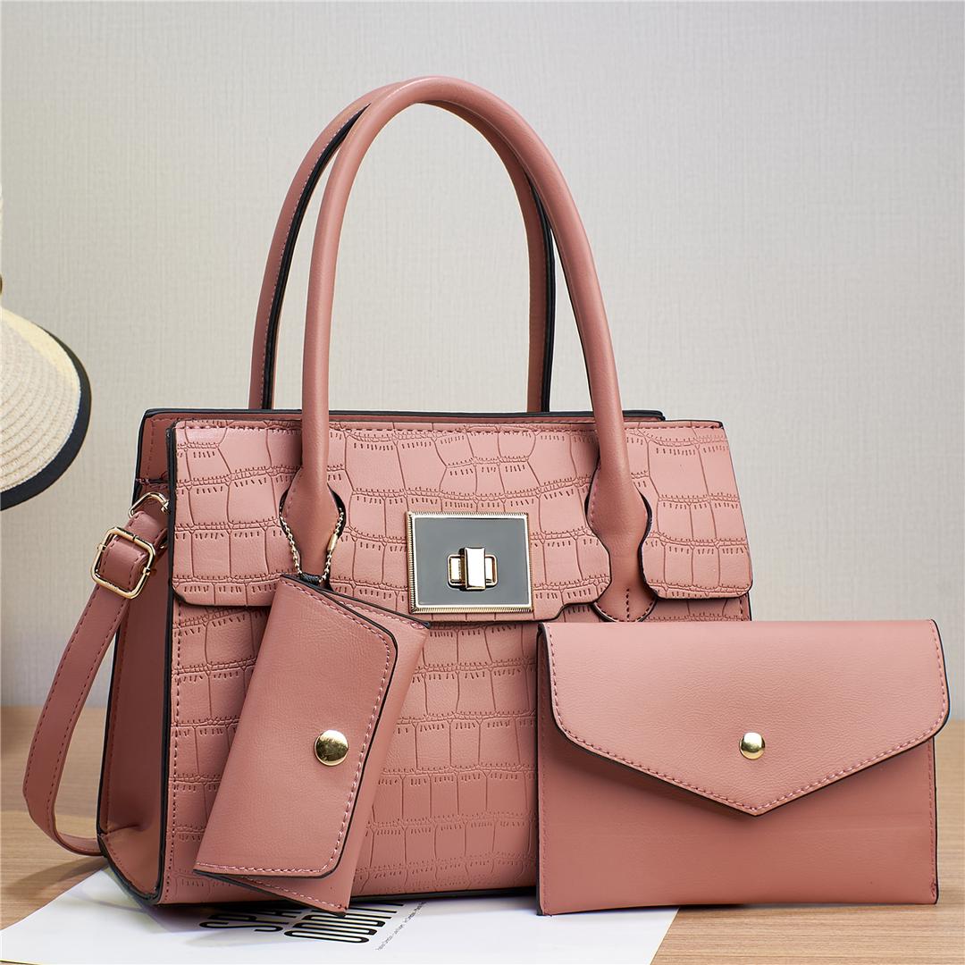 High Quality Classic Vintage 3 in 1  Women Fashion Handbags Ladies Shoulder Bags Sling Bags Fashion Bags.