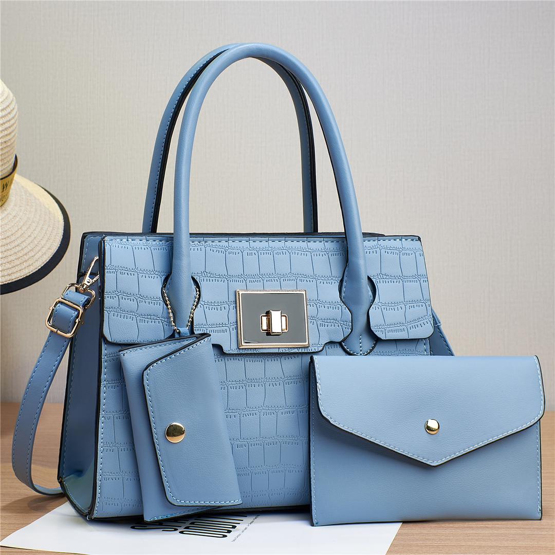 High Quality Classic Vintage 3 in 1  Women Fashion Handbags Ladies Shoulder Bags Sling Bags Fashion Bags.