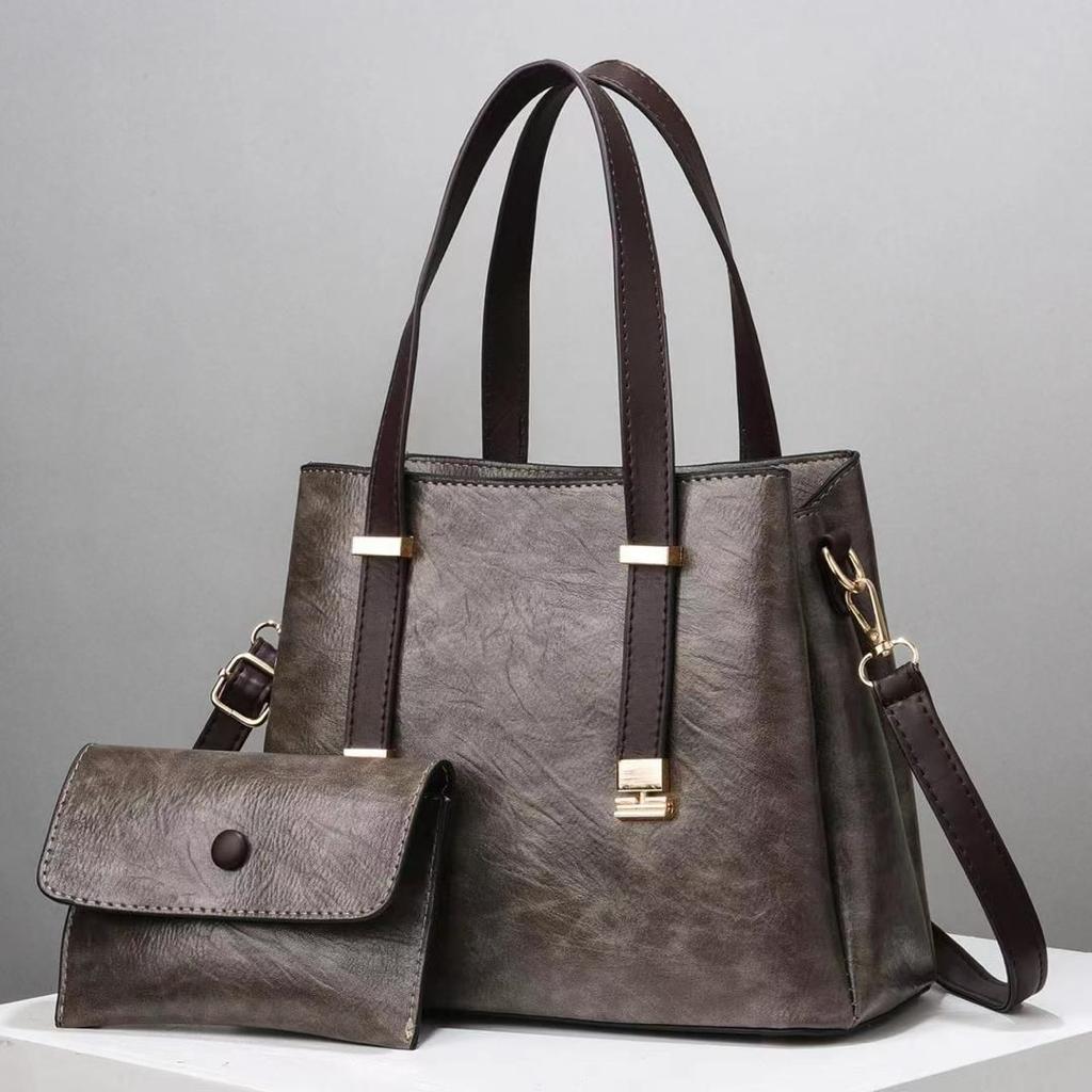 Ladies 2 in 1 High Quality Classic Vintage Fashion Handbags Ladies Shoulder Bags Sling Bags Fashion Bags.