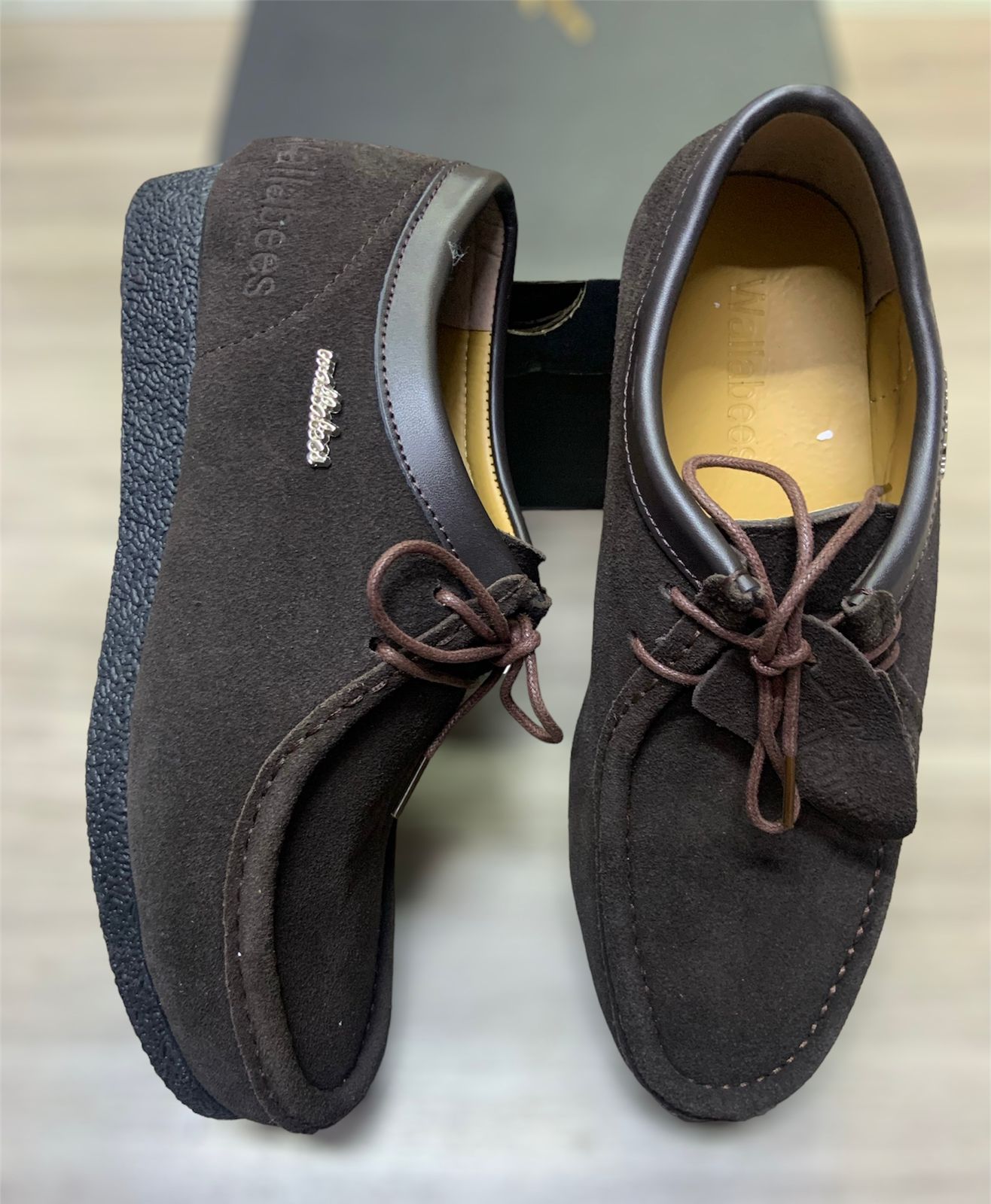 High Quality Leather Clarks Wallabees  leather Suede Quality Design Men Fashion