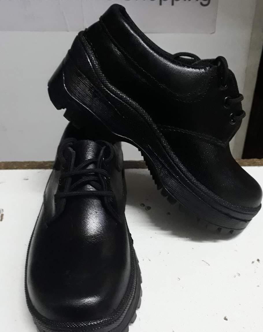 Laced Leather School Shoes Fashion Back To School Genuine Leather Shoes