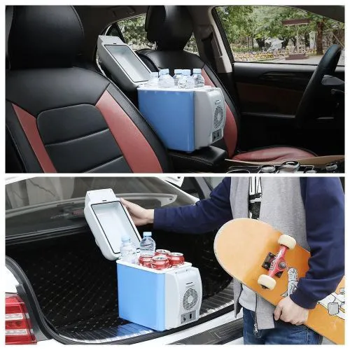 OFFER  7.5L Car Mini Portable Fridge Warmer & Refrigerator