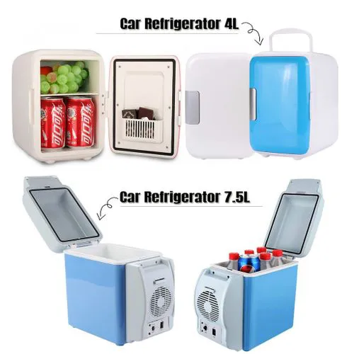 OFFER  7.5L Car Mini Portable Fridge Warmer & Refrigerator