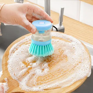 Dropship Kitchen Dish Cleaning Brushes Automatic Soap Liquid