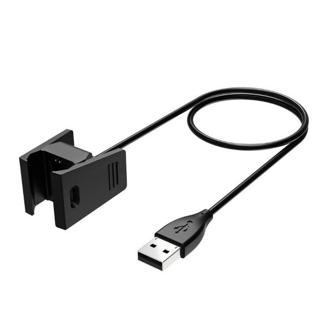 USB Charger Charging Clip Cable Cord Dock Cradle For Fitbit Charge 2