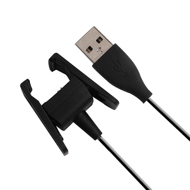 USB Charger Charging Clip Cable Cord Dock Cradle For Fitbit Charge 2