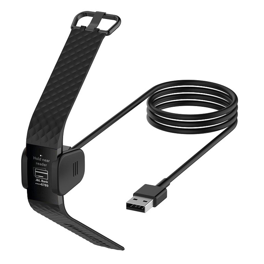 USB Charger for Fitbit Charge 3 4 Smart Watch Charging Cable Smart Watch Accessories Charger Dock Adapter