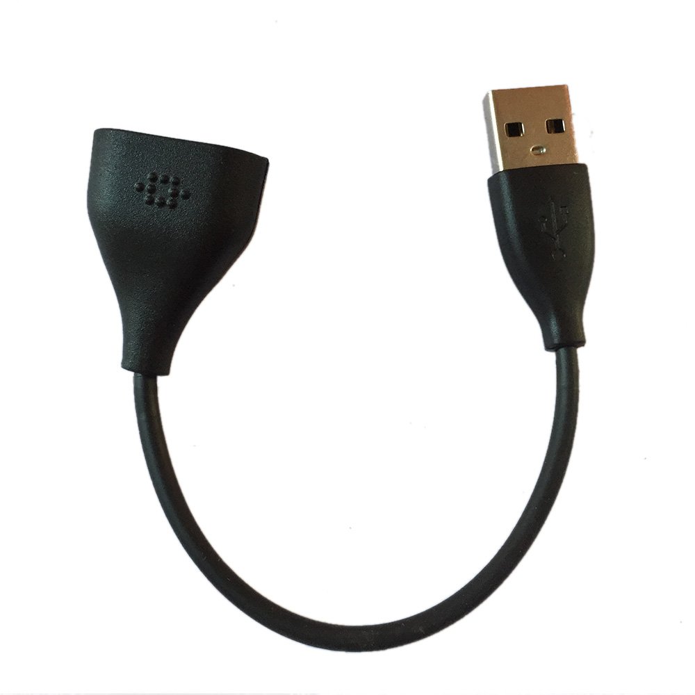 2-Pack USB Charger Cable Lead for Fitbit One Band Wireless Activity Bracelet