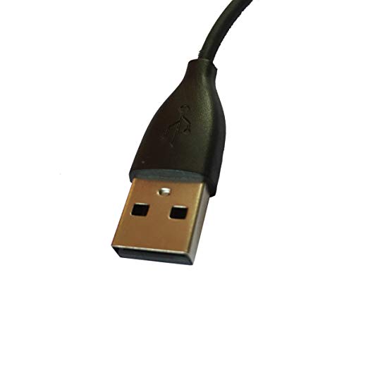 2-Pack USB Charger Cable Lead for Fitbit One Band Wireless Activity Bracelet