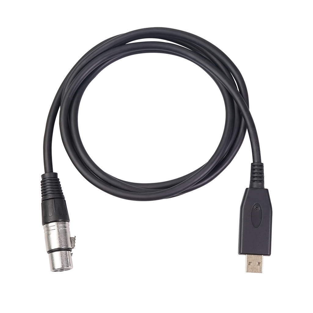 USB to XLR Female Microphone Audio Connection Cable - USB to XLR Female Recording Line