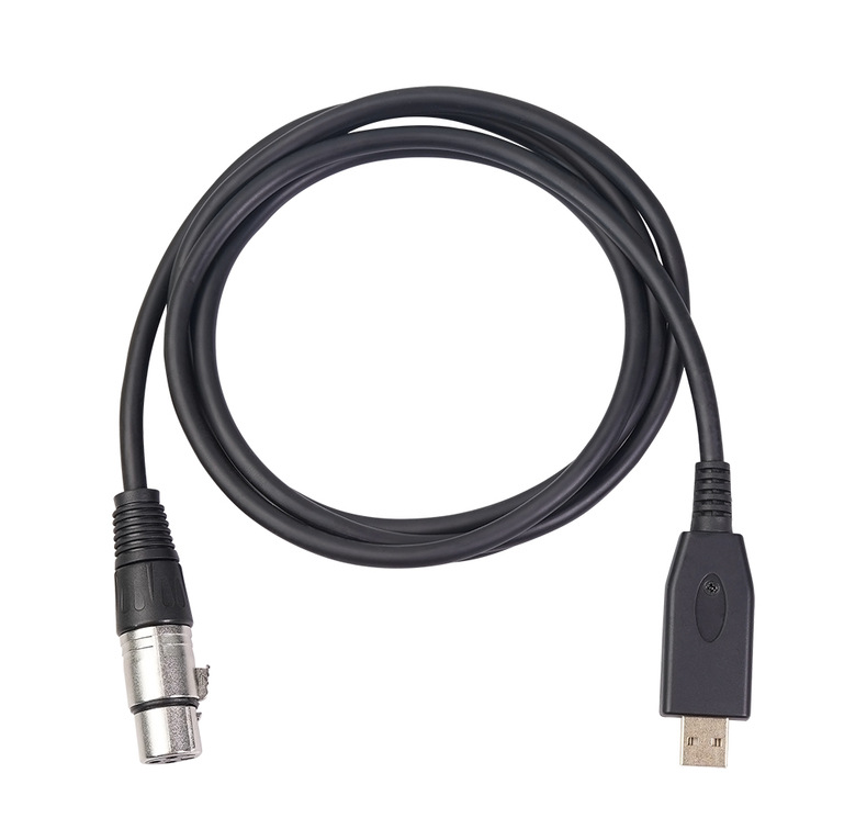 USB to XLR Female Microphone Audio Connection Cable - USB to XLR Female Recording Line