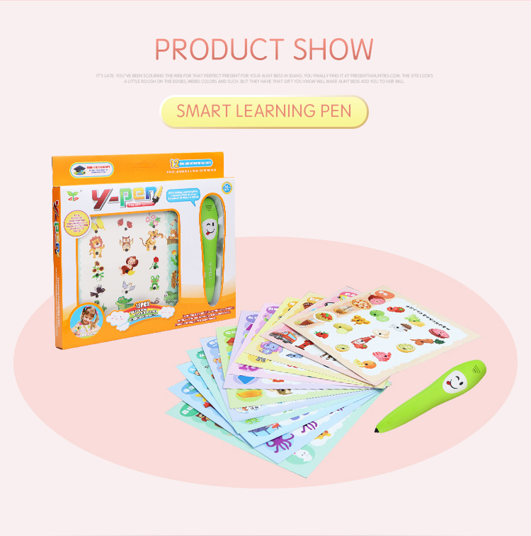 Kids Early Education Toy Audio English Language Y Book Touch Audio Reading Talking Book Learning Machine For Kids