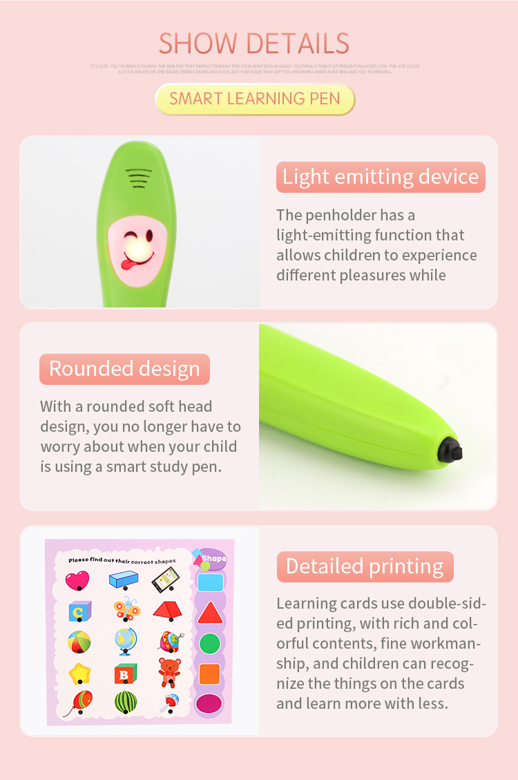 Kids Early Education Toy Audio English Language Y Book Touch Audio Reading Talking Book Learning Machine For Kids