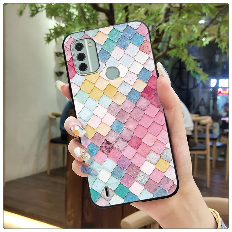 Phone Case for Nokia C31 Silicone Cover TPU Shockproof Bumper Anti-Scratch Cute Young Fashion Protective Case