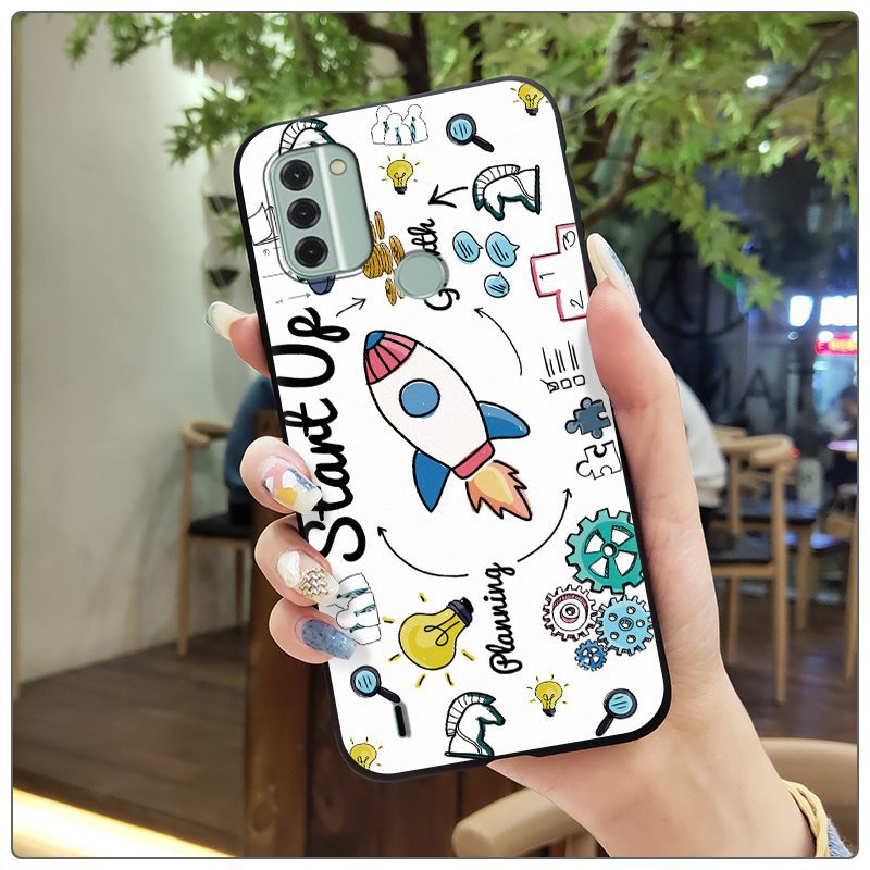 Phone Case for Nokia C31 Silicone Cover TPU Shockproof Bumper Anti-Scratch Cute Young Fashion Protective Case