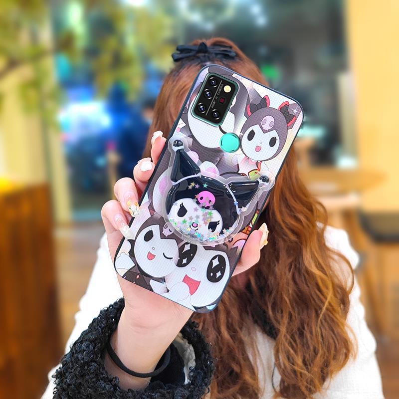 Phone Case for Umidigi A9 Pro / Umidigi A9 Pro Max Case Cute Fashion Silicona Shockproof Cover with Pop Socket Stand