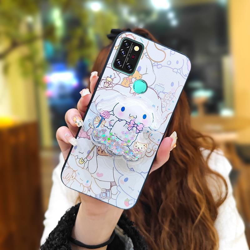 Phone Case for Umidigi A9 Pro / Umidigi A9 Pro Max Case Cute Fashion Silicona Shockproof Cover with Pop Socket Stand