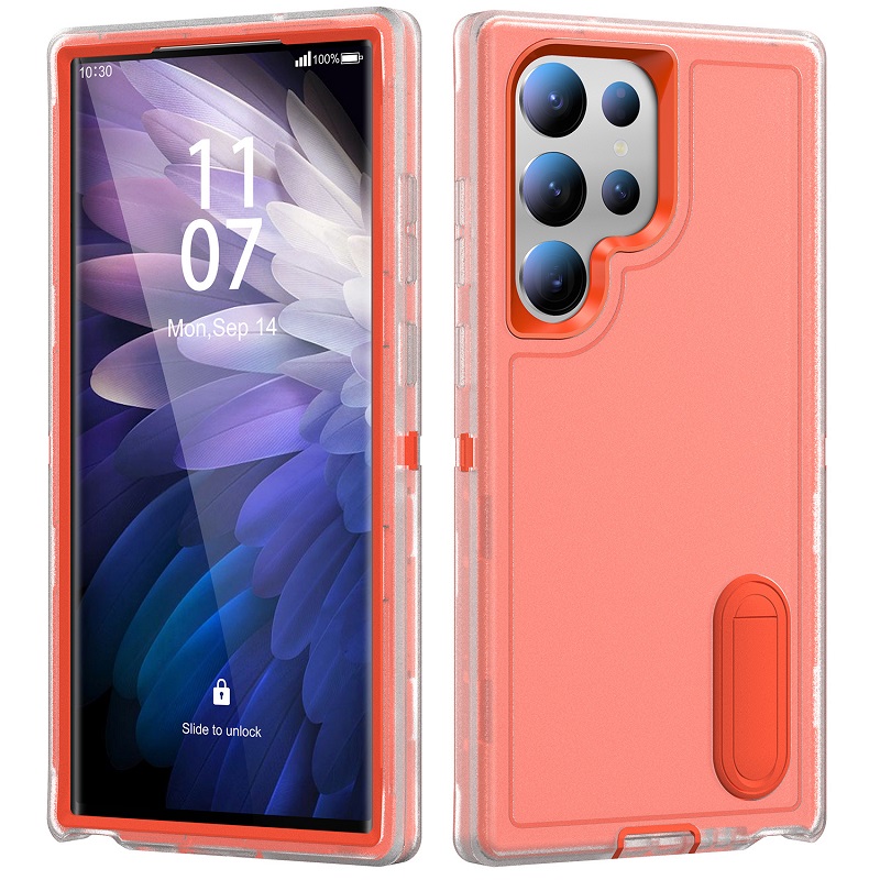 Defence Case for Samsung Galaxy S23 Ultra S22 Plus A54 A14 A53 A13 A52 A72 A32 A22 4G Defend Stand Shockproof Full-body Protection Case