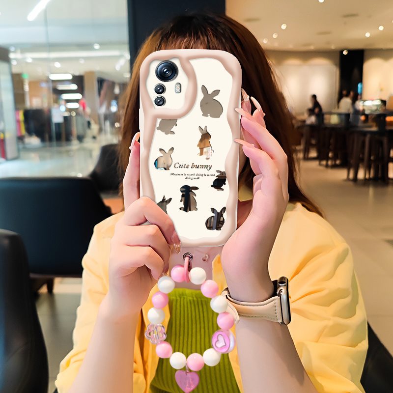 Phone case for Xiaomi Redmi Note 12S High-grade Literary Luxury Cute Charm Mirror Stereoscopic 3D for Women Ladies Girl Cover
