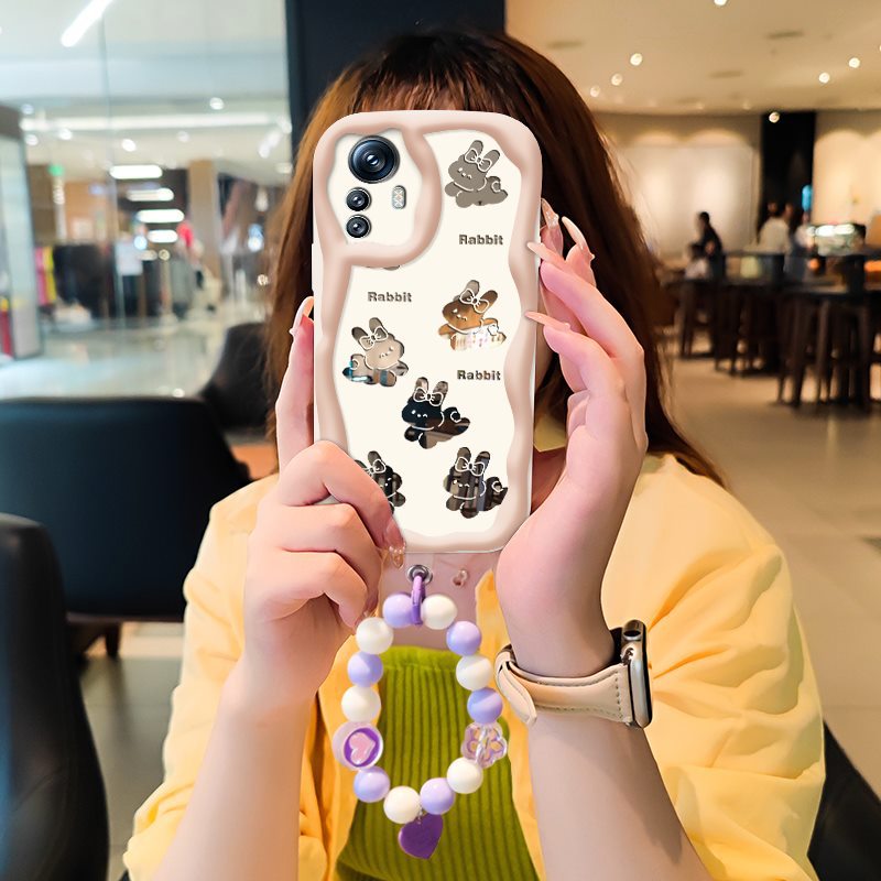 Phone case for Xiaomi Redmi Note 12S High-grade Literary Luxury Cute Charm Mirror Stereoscopic 3D for Women Ladies Girl Cover