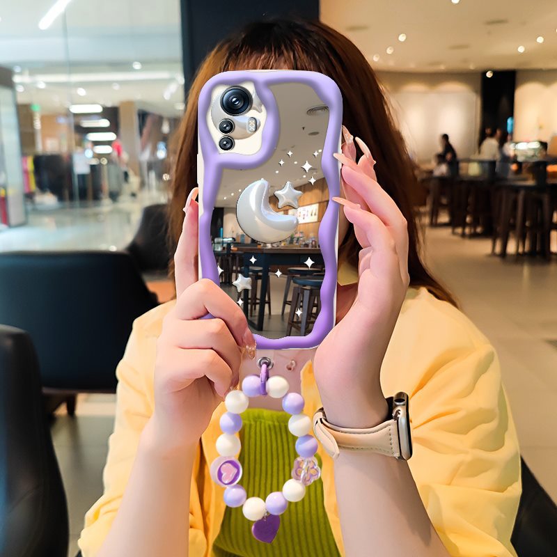 Phone case for Xiaomi Redmi Note 12S High-grade Literary Luxury Cute Charm Mirror Stereoscopic 3D for Women Ladies Girl Cover