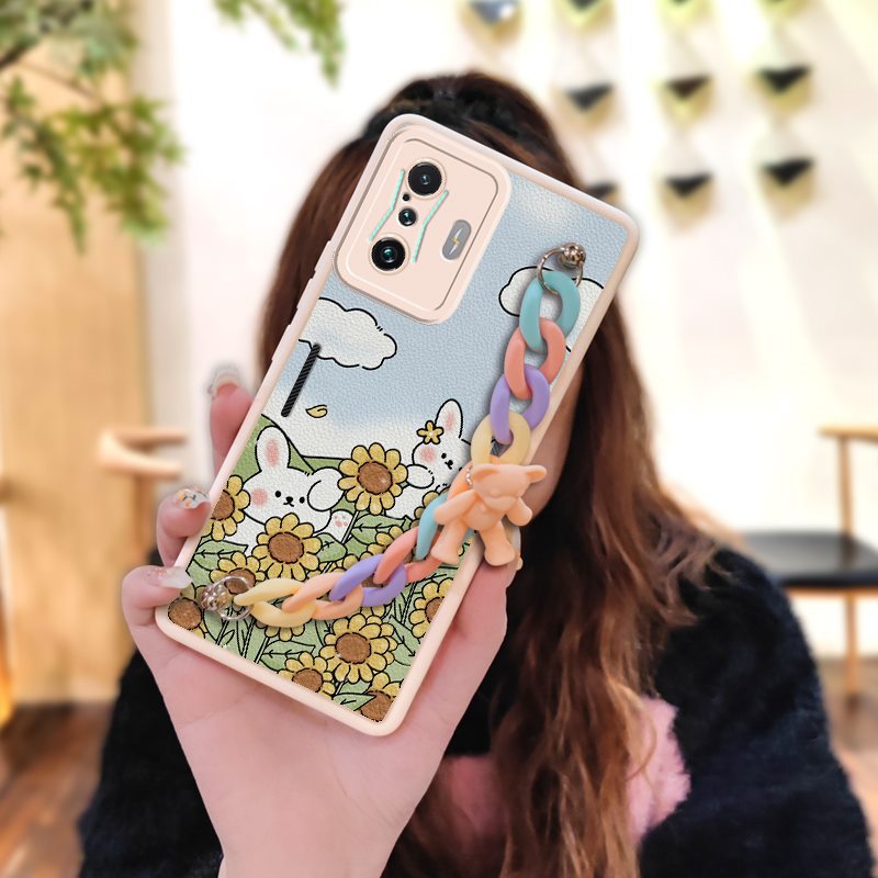 Phone Case for Xiaomi Redmi K50 Gaming / Poco F4 GT Silicone Cover TPU Shockproof Bumper Anti-Scratch Cute Young Fashion Protective Case
