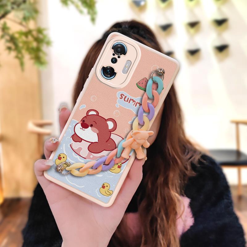 Phone Case for Xiaomi Redmi K40 Gaming / Poco F3 GT Silicone Cover TPU Shockproof Bumper Anti-Scratch Cute Young Fashion Protective Case