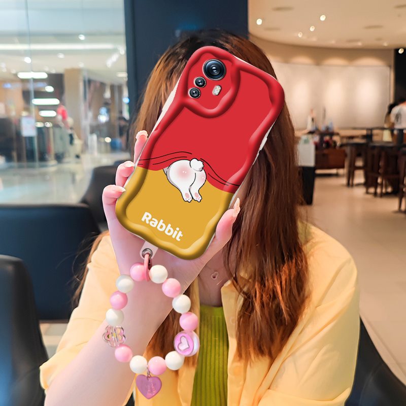 Phone Case for Xiaomi Redmi Note 12S High-grade Literary Luxury Cute Cartoon Fashion Shockproof Bumper Drop-protection Case