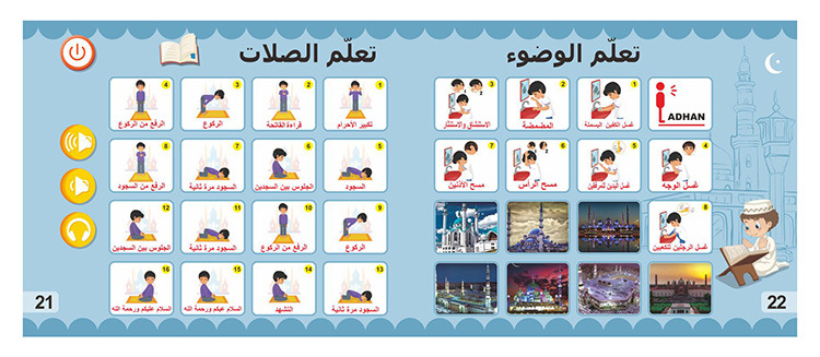 New Arabic English eBooks Children's Early Learning Intelligent Toys Audiobooks Aven Point Readers