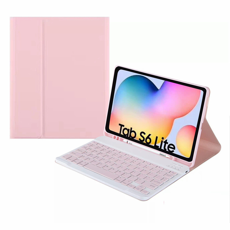 Mouse + Keyboard + Tablet Case for Samsung Galaxy Tab S6 Lite A7 A8 S7 S8 Magnetic Bluetooth Keyboard Flip Cover Leather Case Wonderful Control Keyboard Leather Case Tablet Protection Case