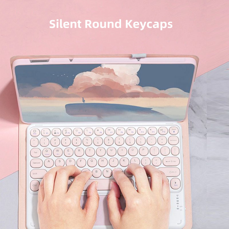 Mouse + Keyboard + Tablet Case for Xiaomi Pad 6 5 Pro Magnetic Bluetooth Keyboard Flip Cover Leather Case Wonderful Control Keyboard Leather Case Tablet Protection Case