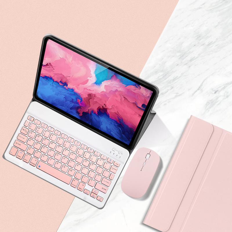 Keyboard + Tablet Case for Lenovo Pad Plus Pro Tab P11 Magnetic Bluetooth Keyboard Flip Cover Leather Case Wonderful Control Keyboard Leather Case Tablet Protection Case