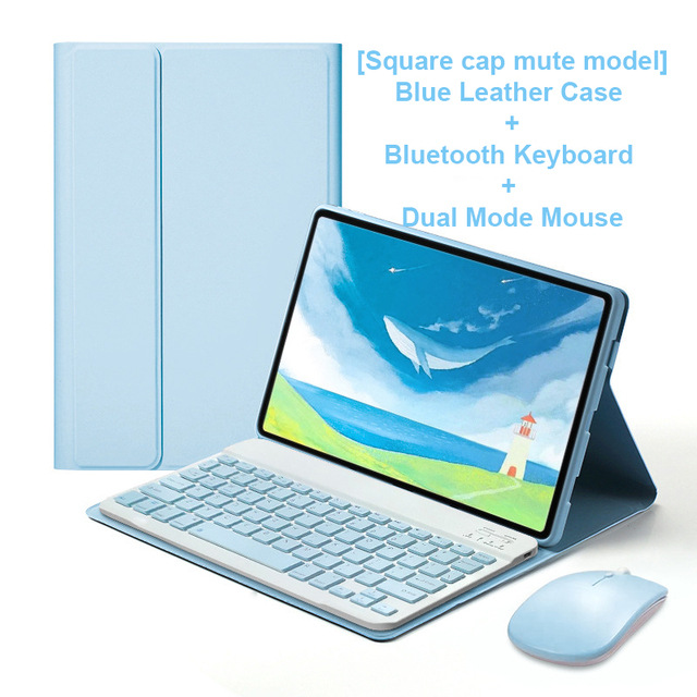 Keyboard + Tablet Case for Lenovo Pad Plus Pro Tab P11 Magnetic Bluetooth Keyboard Flip Cover Leather Case Wonderful Control Keyboard Leather Case Tablet Protection Case