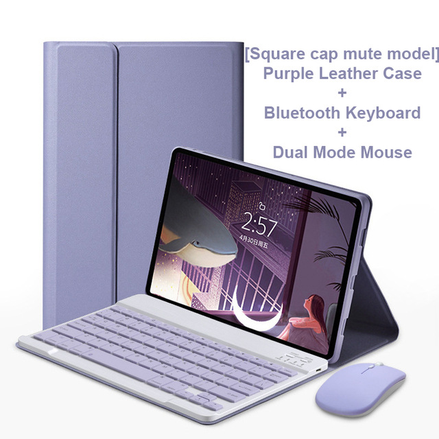 Keyboard + Tablet Case for Lenovo Pad Plus Pro Tab P11 Magnetic Bluetooth Keyboard Flip Cover Leather Case Wonderful Control Keyboard Leather Case Tablet Protection Case