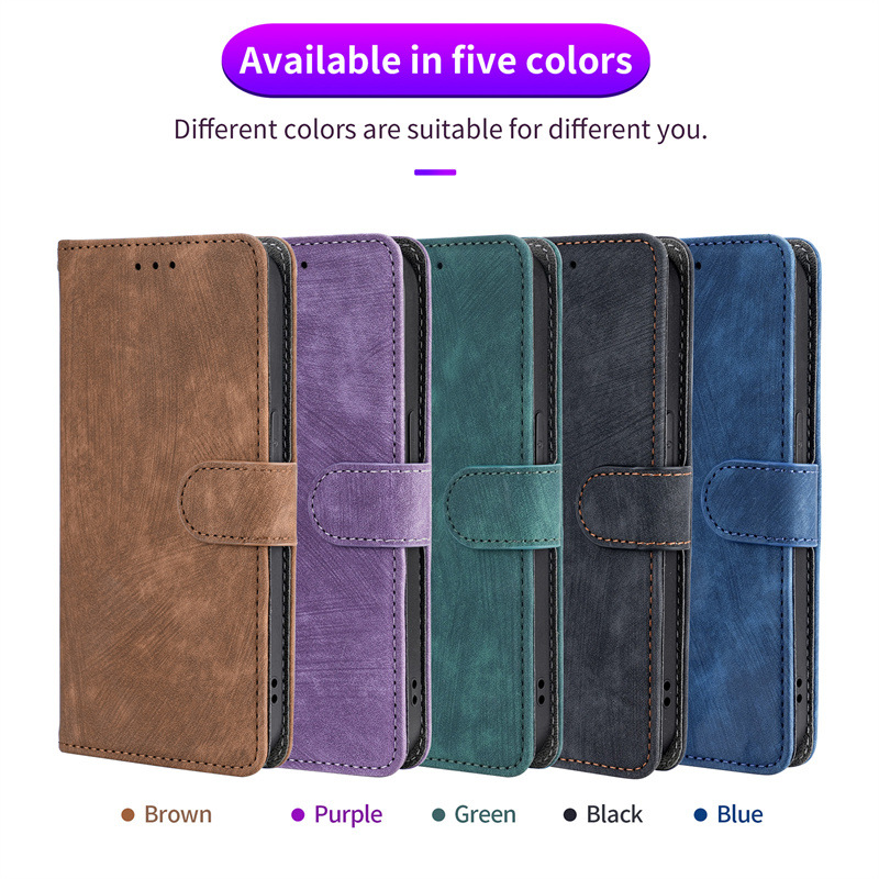 Flip Cover for Itel A70 PU Leather Phone Case Full-Body Protection Shockproof [RFID Blocking] Wallet Cover