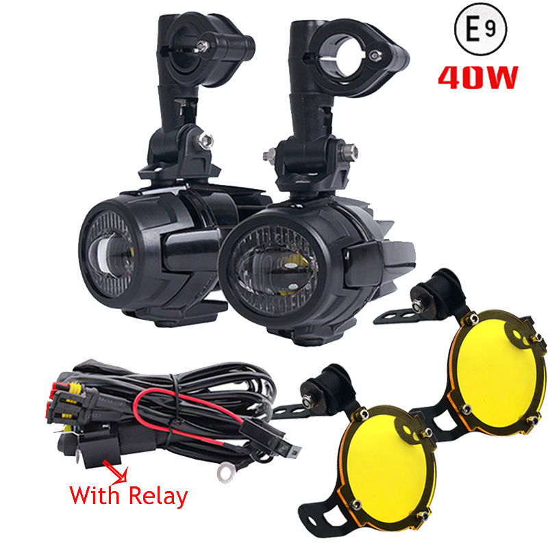 Motorbike Led Spotlight External Headlight Led Conversion Light Motorbike Spotlight fog Light Electric Car Fog Light Universal