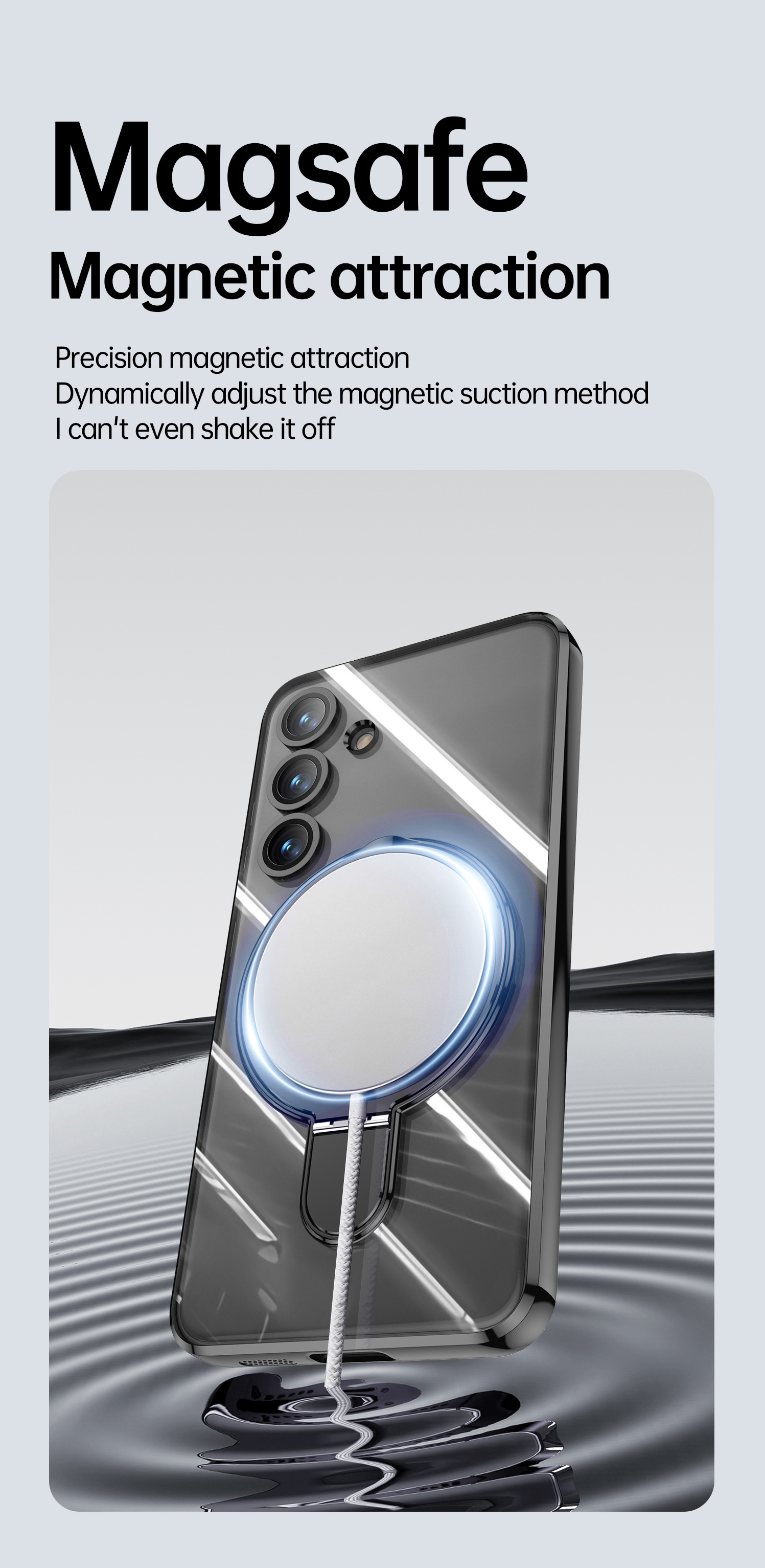 Phone Case for Samsung Galaxy S24 Ultra,S24 Plus,S24 Transparent Plating Soft Anti-drop Shockproof Bumper Case