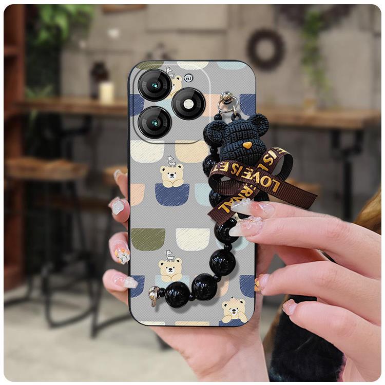 Phone Case for Itel A70 Silicone Cover Shockproof Bumper Cute Young Fashion Protective Case