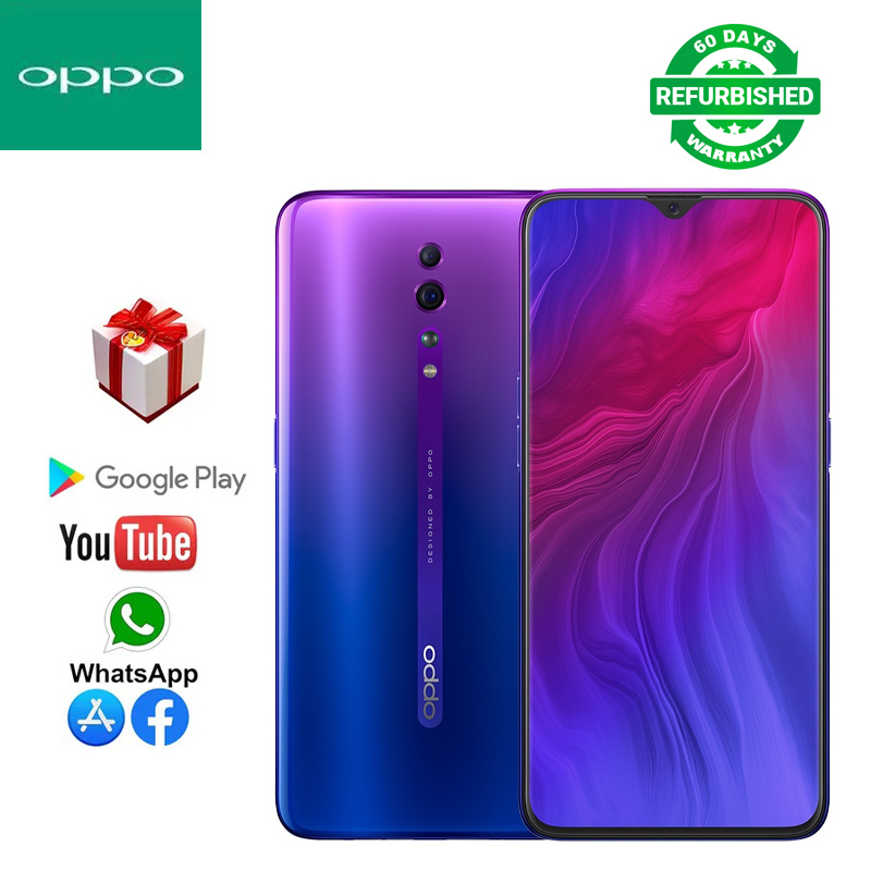 Refurbished oppo Reno Z 6.4 inch 8+128GB/6+256GB 4035mAh Face Unlock No Fingerprint Dual nano-SIM/Nano-SIM/Nano-USIM