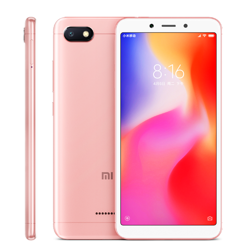 Refurbished  xiaomi / redmi 6a 16GB/32GB 5.45 inches 13PM+5PM 3000mAh dual sim supports face unlock