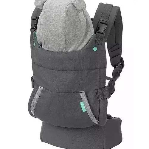 Infantino comfy Cuddle Hoodie Baby Carrier NEW Ergonomic-grey