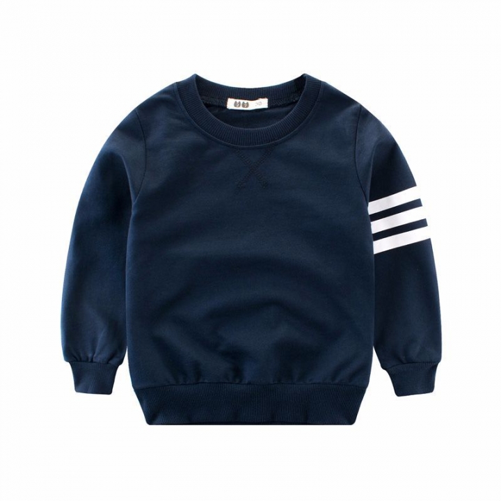 RONI Spring baby boy 100%cotton coat children pure color round collar leisure kids clothes