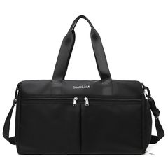 【Limited Quantity】48*26*22cm Men and Women  dry and wet separation fitness bag lightweight swimming bag travel bag  portable large-capacity luggage bag Black as picture