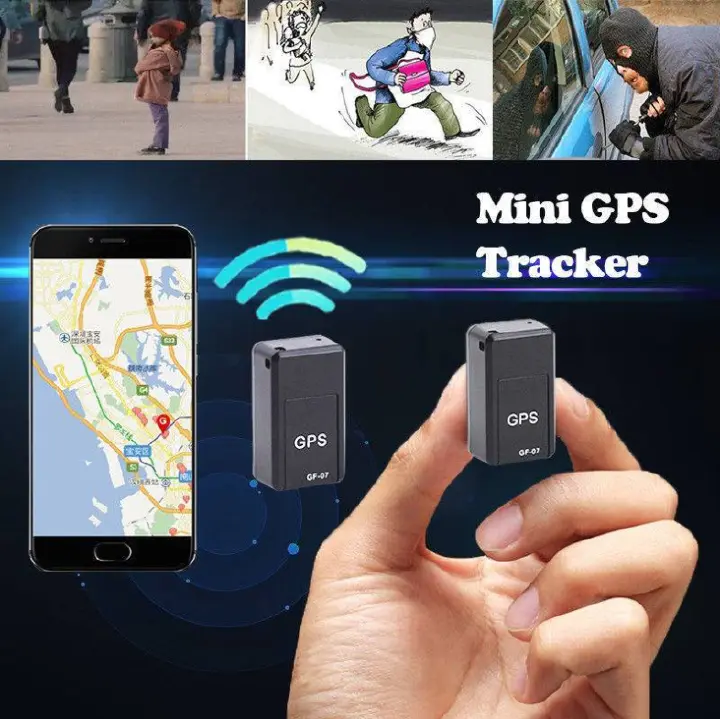 FMACM Car GPS Tracker/Mini Smart Magnetic With Voice Recorder For Vehicles/Kids Anti-Lost