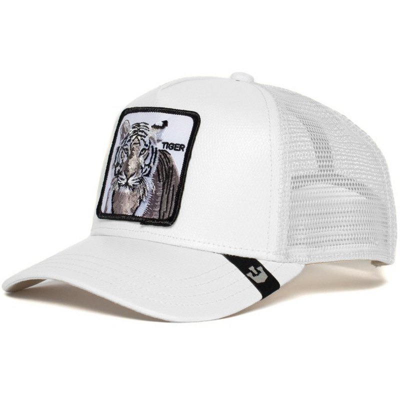 Trucker Hat Men - Mesh Baseball SnapBack Cap - The Farm White Series