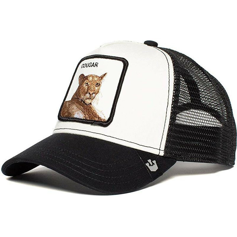 Trucker Hat Men - Mesh Baseball SnapBack Cap - The Farm White Series