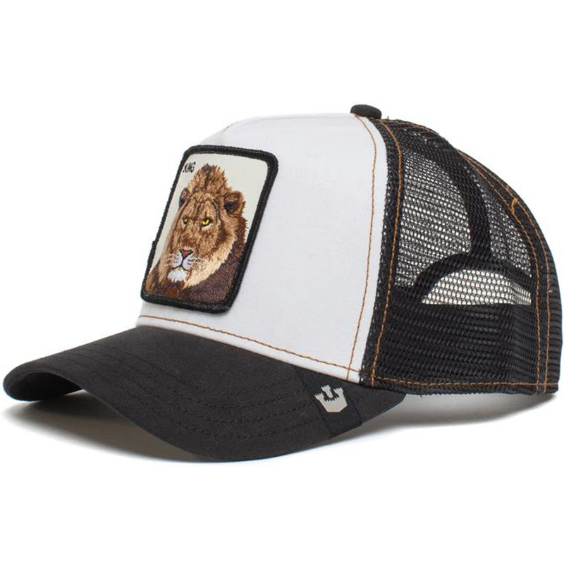 Trucker Hat Men - Mesh Baseball SnapBack Cap - The Farm White Series