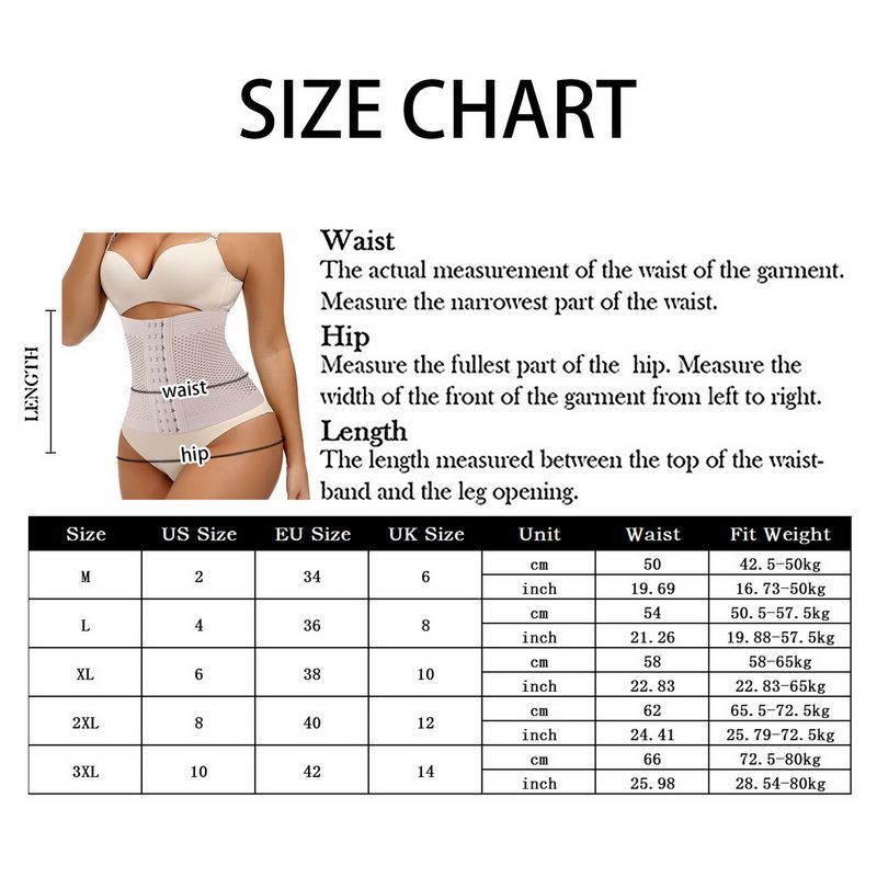 Bustiers & Corsets Women Slimming Corset Breathing Waist Trainer Cincher Shaper Body Shapewear Three Breasted Underbust Tummy Belt Girdle Fajas