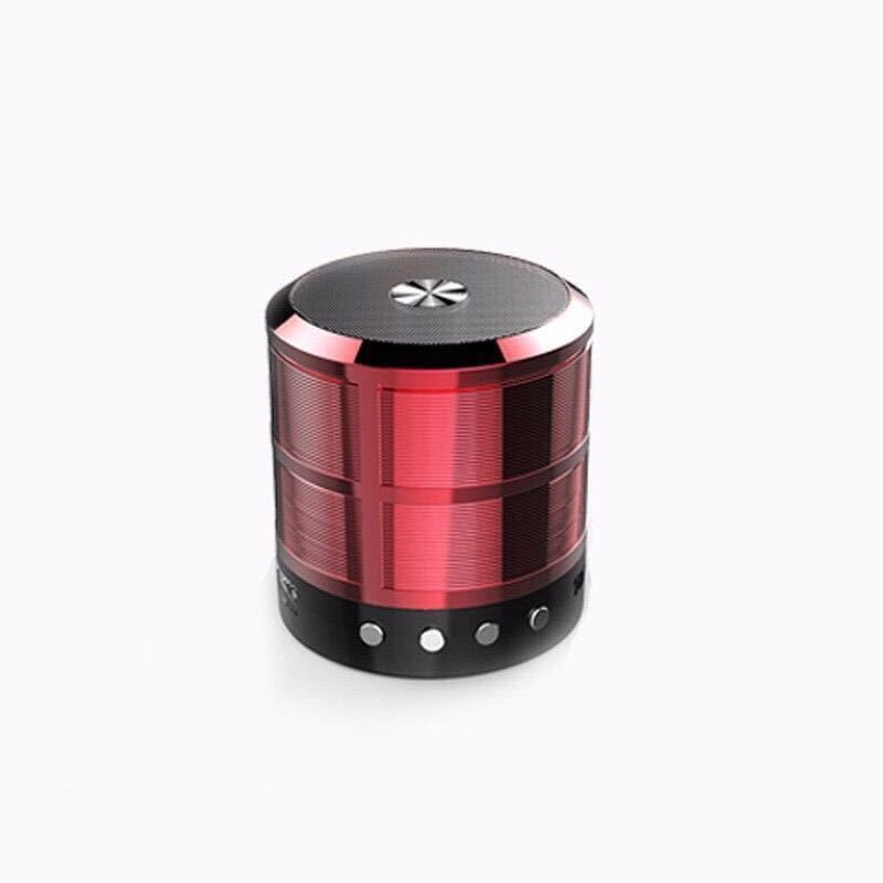 Bluetooth Speakers Metallic Mini Wireless Hands-Free Talk Subwoofer Speaker Bluetooth Portable Usb Mp3 P2 Sd Radio Fm