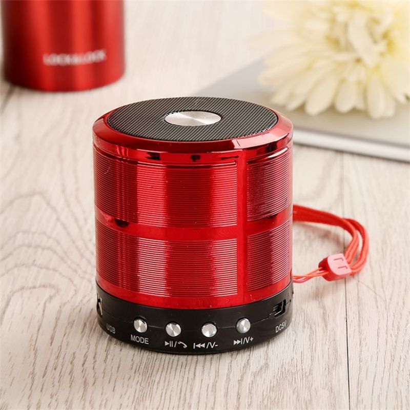 Bluetooth Speakers Metallic Mini Wireless Hands-Free Talk Subwoofer Speaker Bluetooth Portable Usb Mp3 P2 Sd Radio Fm